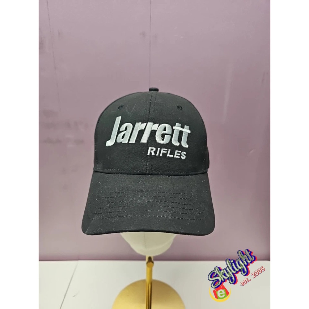 Jarrett‎ Rifles Hat Black Adjustable Cotton Cap One Size